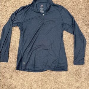 Travis Mathew Navy Lightweight Shirt Jacket